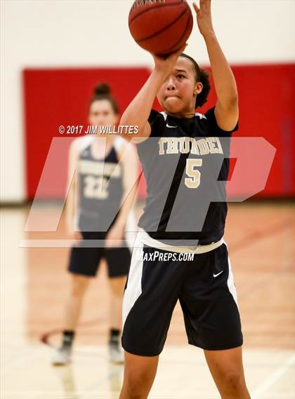 Thumbnail 1 in Desert Vista vs. Cactus Shadows (Lady Titan Winter Hoops Classic) photogallery.