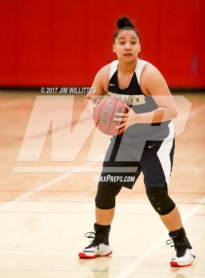 Thumbnail 3 in Desert Vista vs. Cactus Shadows (Lady Titan Winter Hoops Classic) photogallery.