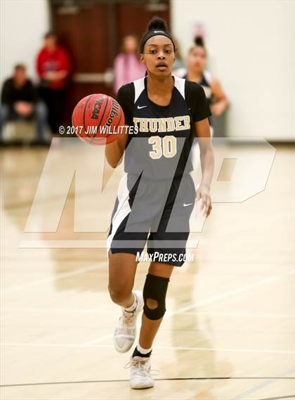 Thumbnail 2 in Desert Vista vs. Cactus Shadows (Lady Titan Winter Hoops Classic) photogallery.