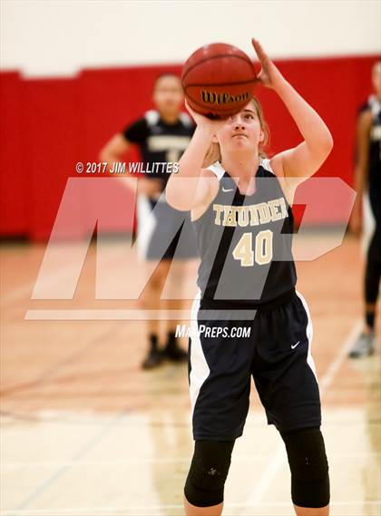 Thumbnail 2 in Desert Vista vs. Cactus Shadows (Lady Titan Winter Hoops Classic) photogallery.