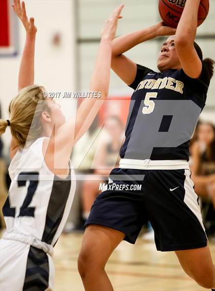 Thumbnail 1 in Desert Vista vs. Cactus Shadows (Lady Titan Winter Hoops Classic) photogallery.