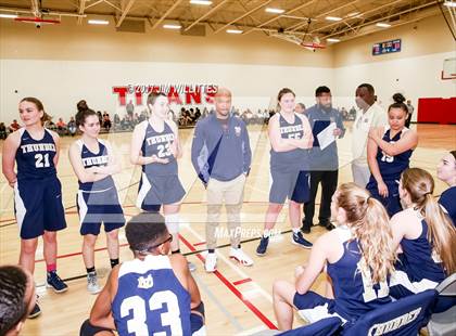 Thumbnail 2 in Desert Vista vs. Cactus Shadows (Lady Titan Winter Hoops Classic) photogallery.