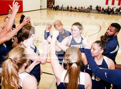 Thumbnail 2 in Desert Vista vs. Cactus Shadows (Lady Titan Winter Hoops Classic) photogallery.