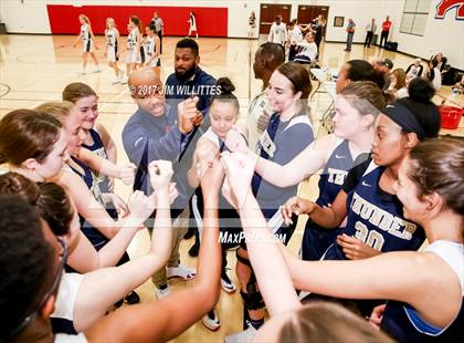 Thumbnail 3 in Desert Vista vs. Cactus Shadows (Lady Titan Winter Hoops Classic) photogallery.