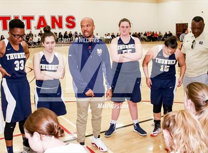 Thumbnail 2 in Desert Vista vs. Cactus Shadows (Lady Titan Winter Hoops Classic) photogallery.