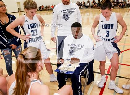 Thumbnail 1 in Desert Vista vs. Cactus Shadows (Lady Titan Winter Hoops Classic) photogallery.