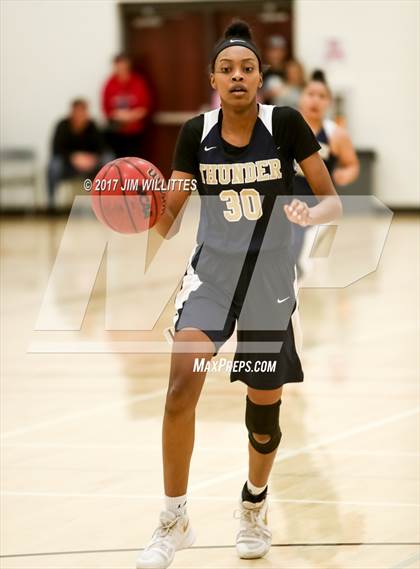 Thumbnail 3 in Desert Vista vs. Cactus Shadows (Lady Titan Winter Hoops Classic) photogallery.