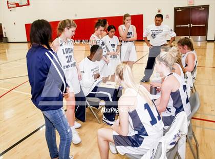 Thumbnail 3 in Desert Vista vs. Cactus Shadows (Lady Titan Winter Hoops Classic) photogallery.