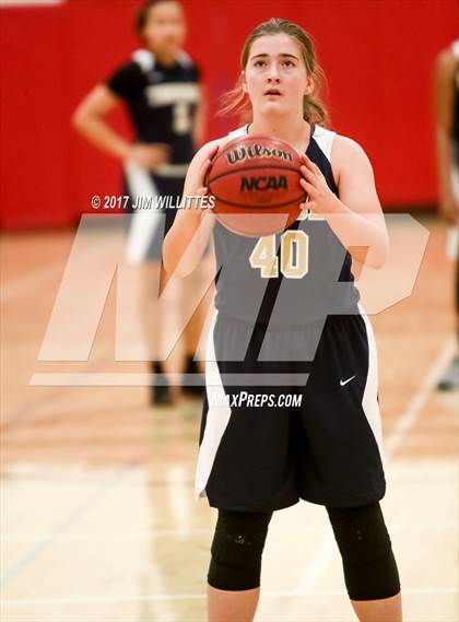 Thumbnail 3 in Desert Vista vs. Cactus Shadows (Lady Titan Winter Hoops Classic) photogallery.