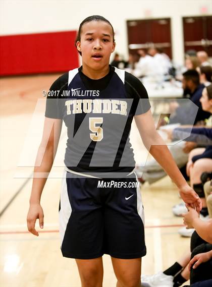 Thumbnail 1 in Desert Vista vs. Cactus Shadows (Lady Titan Winter Hoops Classic) photogallery.
