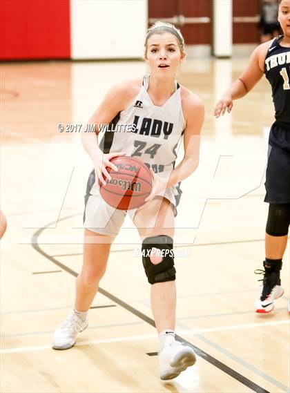 Thumbnail 2 in Desert Vista vs. Cactus Shadows (Lady Titan Winter Hoops Classic) photogallery.