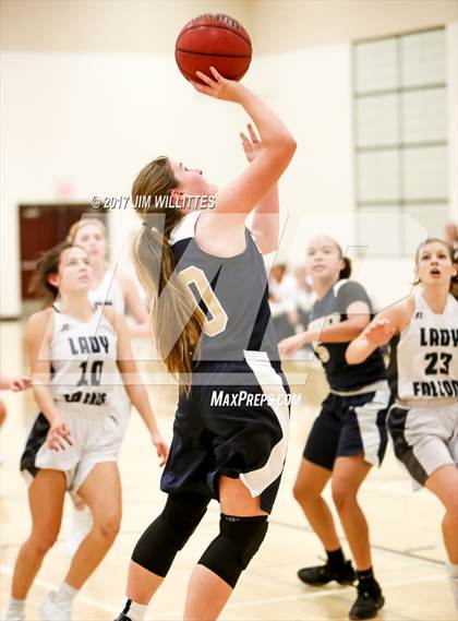 Thumbnail 2 in Desert Vista vs. Cactus Shadows (Lady Titan Winter Hoops Classic) photogallery.