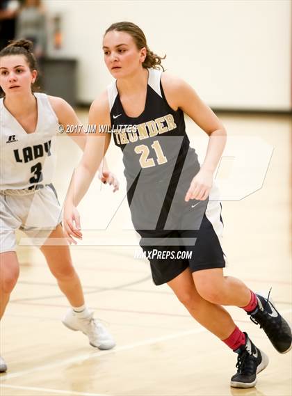 Thumbnail 2 in Desert Vista vs. Cactus Shadows (Lady Titan Winter Hoops Classic) photogallery.