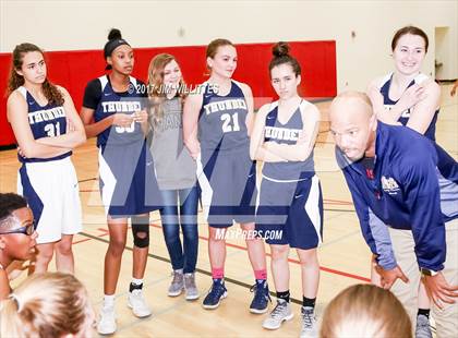 Thumbnail 1 in Desert Vista vs. Cactus Shadows (Lady Titan Winter Hoops Classic) photogallery.