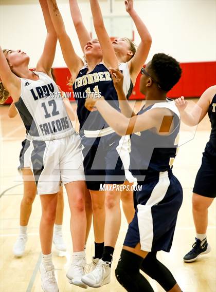 Thumbnail 1 in Desert Vista vs. Cactus Shadows (Lady Titan Winter Hoops Classic) photogallery.
