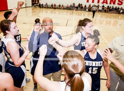 Thumbnail 3 in Desert Vista vs. Cactus Shadows (Lady Titan Winter Hoops Classic) photogallery.