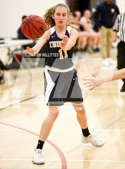 Thumbnail 2 in Desert Vista vs. Cactus Shadows (Lady Titan Winter Hoops Classic) photogallery.