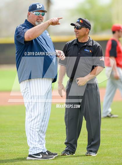 Thumbnail 3 in Piedra Vista vs. Carl Albert (Coach Bob Invitational) photogallery.
