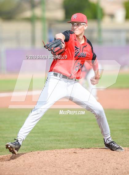 Thumbnail 2 in Piedra Vista vs. Carl Albert (Coach Bob Invitational) photogallery.
