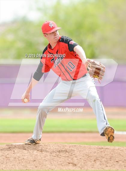 Thumbnail 2 in Piedra Vista vs. Carl Albert (Coach Bob Invitational) photogallery.