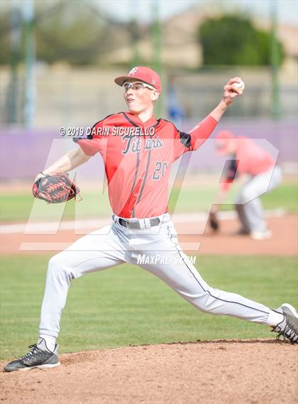 Thumbnail 3 in Piedra Vista vs. Carl Albert (Coach Bob Invitational) photogallery.