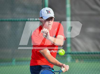 Thumbnail 2 in Kaufman vs Wimberly (UIL 4A Boys Team Tennis Finals) photogallery.
