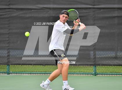 Thumbnail 3 in Kaufman vs Wimberly (UIL 4A Boys Team Tennis Finals) photogallery.