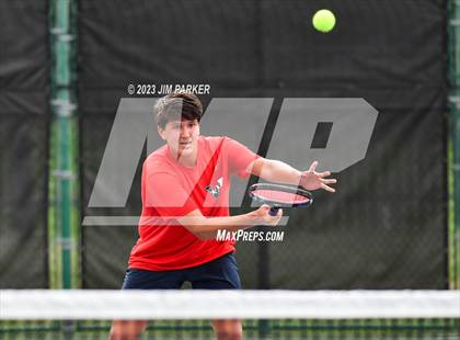 Thumbnail 3 in Kaufman vs Wimberly (UIL 4A Boys Team Tennis Finals) photogallery.