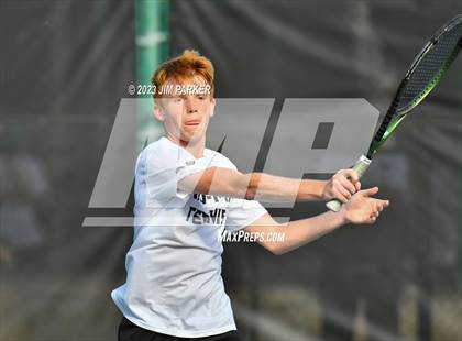 Thumbnail 3 in Kaufman vs Wimberly (UIL 4A Boys Team Tennis Finals) photogallery.