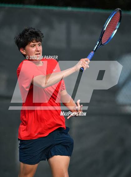 Thumbnail 1 in Kaufman vs Wimberly (UIL 4A Boys Team Tennis Finals) photogallery.