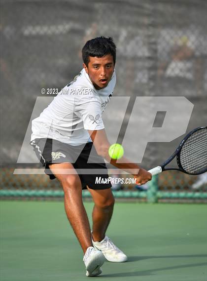 Thumbnail 1 in Kaufman vs Wimberly (UIL 4A Boys Team Tennis Finals) photogallery.