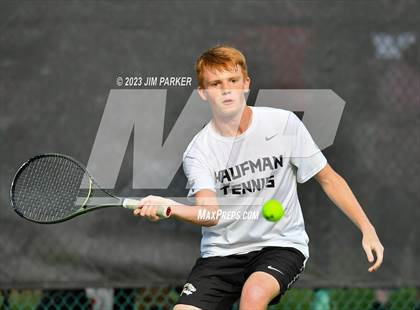 Thumbnail 3 in Kaufman vs Wimberly (UIL 4A Boys Team Tennis Finals) photogallery.