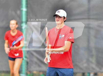 Thumbnail 1 in Kaufman vs Wimberly (UIL 4A Boys Team Tennis Finals) photogallery.