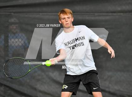 Thumbnail 3 in Kaufman vs Wimberly (UIL 4A Boys Team Tennis Finals) photogallery.