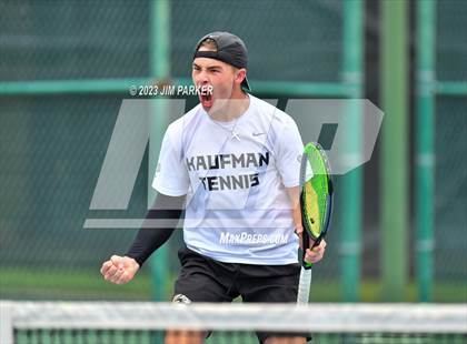 Thumbnail 2 in Kaufman vs Wimberly (UIL 4A Boys Team Tennis Finals) photogallery.