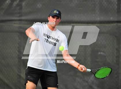 Thumbnail 1 in Kaufman vs Wimberly (UIL 4A Boys Team Tennis Finals) photogallery.