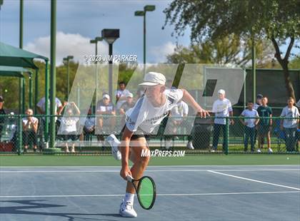 Thumbnail 1 in Kaufman vs Wimberly (UIL 4A Boys Team Tennis Finals) photogallery.