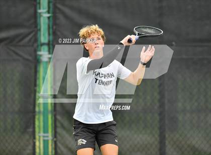 Thumbnail 2 in Kaufman vs Wimberly (UIL 4A Boys Team Tennis Finals) photogallery.