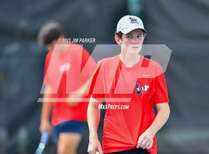 Thumbnail 1 in Kaufman vs Wimberly (UIL 4A Boys Team Tennis Finals) photogallery.