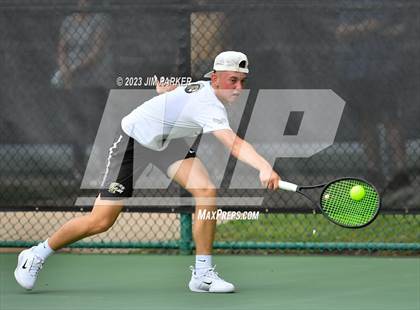 Thumbnail 2 in Kaufman vs Wimberly (UIL 4A Boys Team Tennis Finals) photogallery.