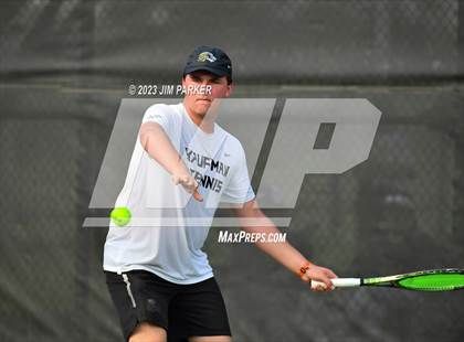 Thumbnail 3 in Kaufman vs Wimberly (UIL 4A Boys Team Tennis Finals) photogallery.