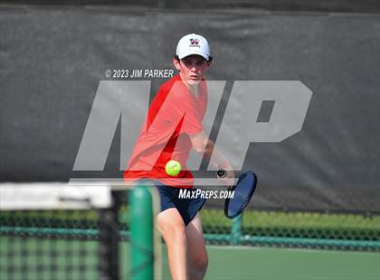 Thumbnail 1 in Kaufman vs Wimberly (UIL 4A Boys Team Tennis Finals) photogallery.