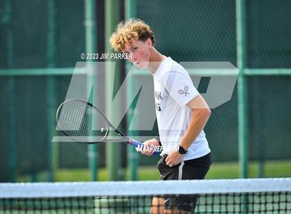 Thumbnail 2 in Kaufman vs Wimberly (UIL 4A Boys Team Tennis Finals) photogallery.