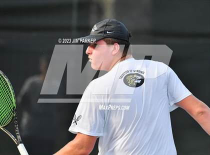 Thumbnail 3 in Kaufman vs Wimberly (UIL 4A Boys Team Tennis Finals) photogallery.