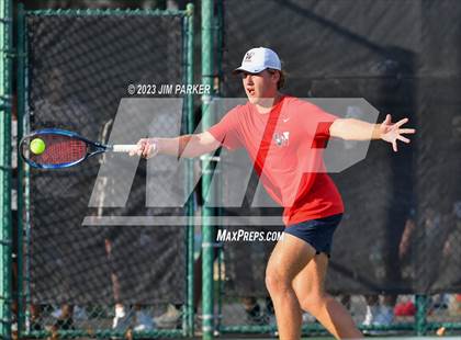 Thumbnail 1 in Kaufman vs Wimberly (UIL 4A Boys Team Tennis Finals) photogallery.