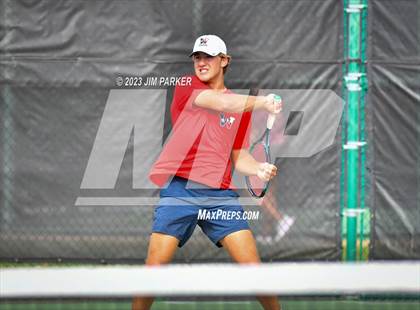 Thumbnail 1 in Kaufman vs Wimberly (UIL 4A Boys Team Tennis Finals) photogallery.