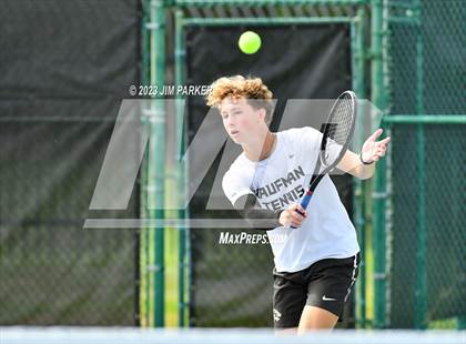 Thumbnail 2 in Kaufman vs Wimberly (UIL 4A Boys Team Tennis Finals) photogallery.