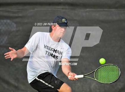 Thumbnail 1 in Kaufman vs Wimberly (UIL 4A Boys Team Tennis Finals) photogallery.