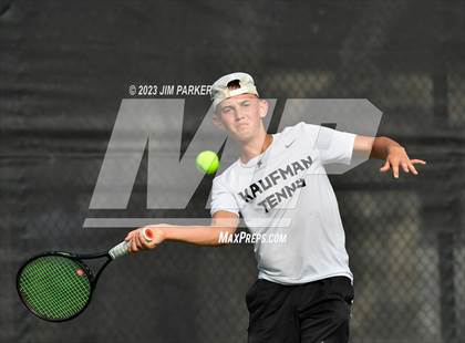 Thumbnail 1 in Kaufman vs Wimberly (UIL 4A Boys Team Tennis Finals) photogallery.