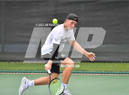 Thumbnail 3 in Kaufman vs Wimberly (UIL 4A Boys Team Tennis Finals) photogallery.